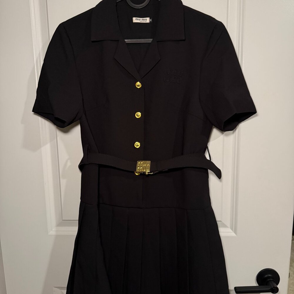 SOLD Miu Miu school girl dress